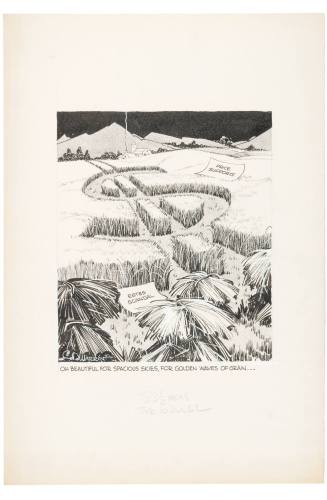 Oh Beautiful for Spacious Skies, For Golden Waves of Grain...'