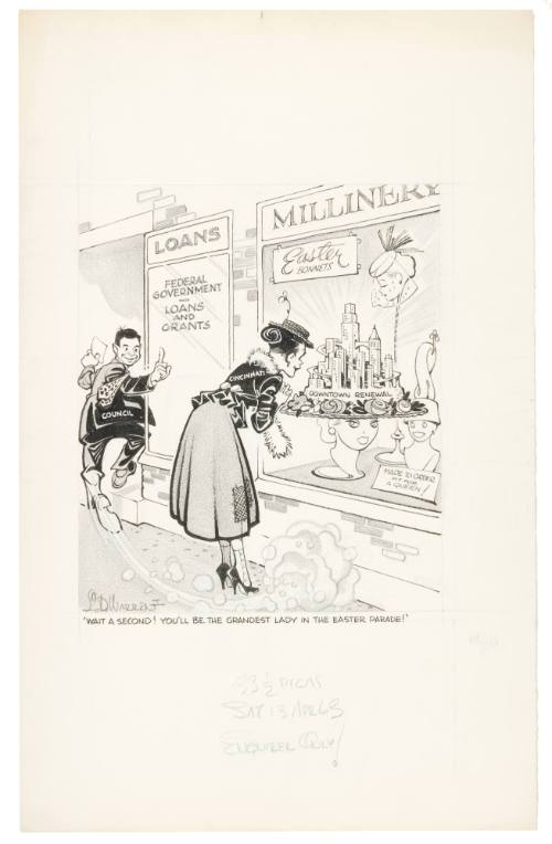 'Wait a Second! You'll Be the Grandest Lady in the Easter Parade!'