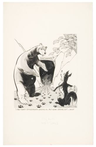 'I See Plenty of Foot Prints Leading In - But None Leading Out'- - -. Aesop