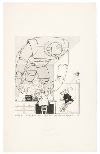 'Come In! I'm Working on a Formula to Cure Unemployment!'