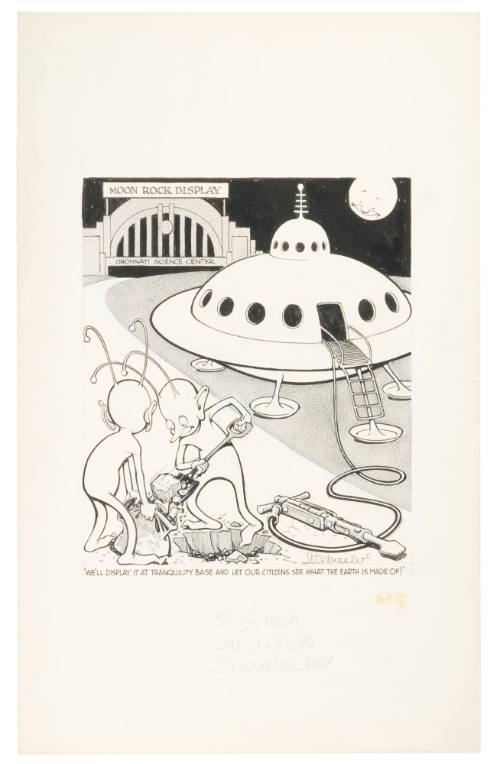 'We'll Display It at Tranquility Base and Let Our Citizens See What the Earth is Made Of!'