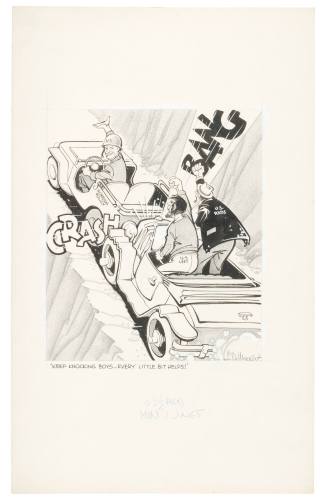 'Keep Knocking Boys, Every Little Bit Helps!'