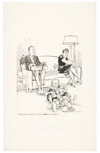 'Think He'd Go Away _ if I Gave Him the Candy?'