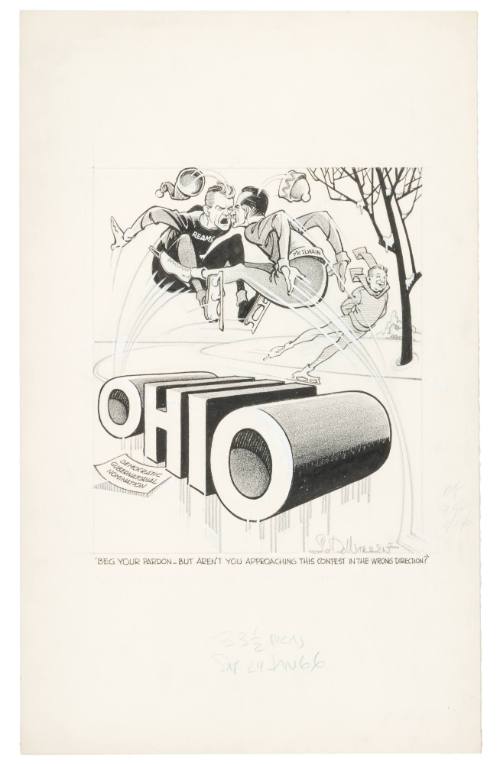 'Beg Your Pardon - But Aren't You Approching This Contest in the Wrong Direction?'