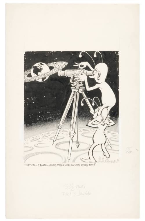 'They Call it Earth - Looks More Like Saturn Everyday!'