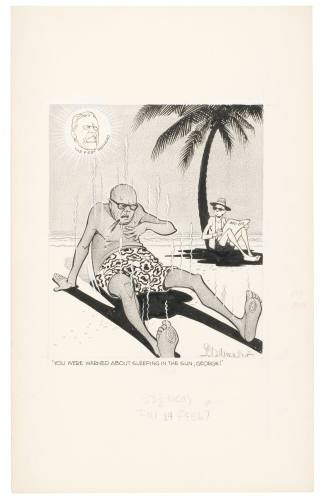 'You Were Warned About Sleeping in the Sun, George!'