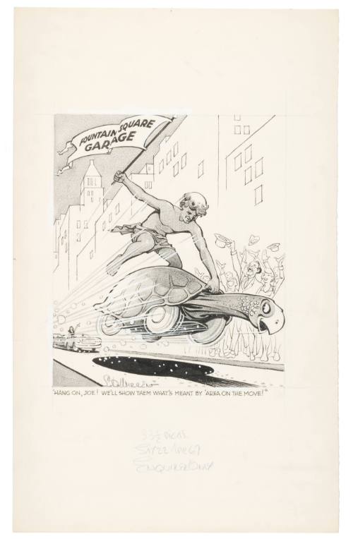 'Hang On, Joe! We'll Show Them What's Meant by 'Area on the Move"