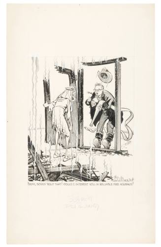 'Oops, Sorry 'Bout That! Could I Interest You in Reliable Fire Insuranc?'