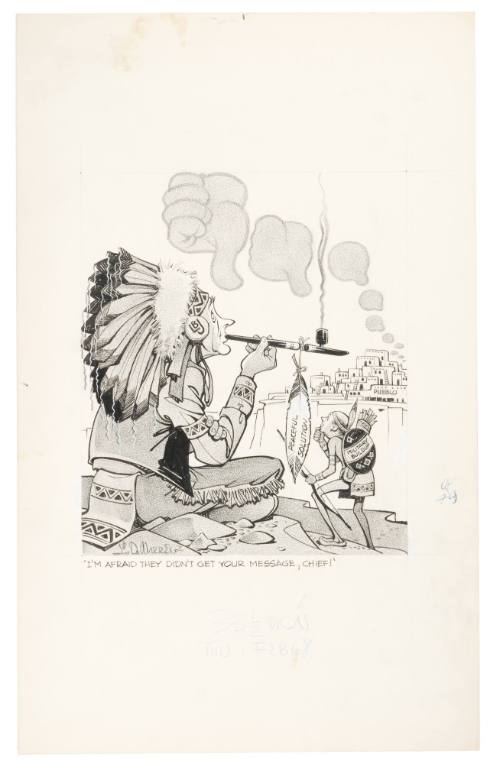 'I'm Afraid They Don't Get Your Message, Chief!'