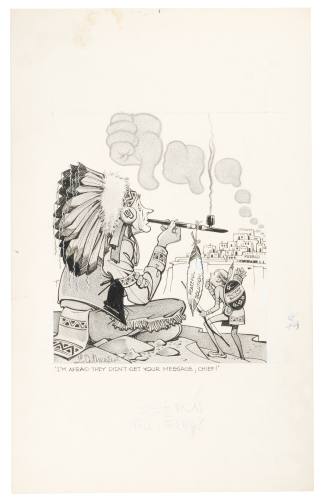 'I'm Afraid They Don't Get Your Message, Chief!'