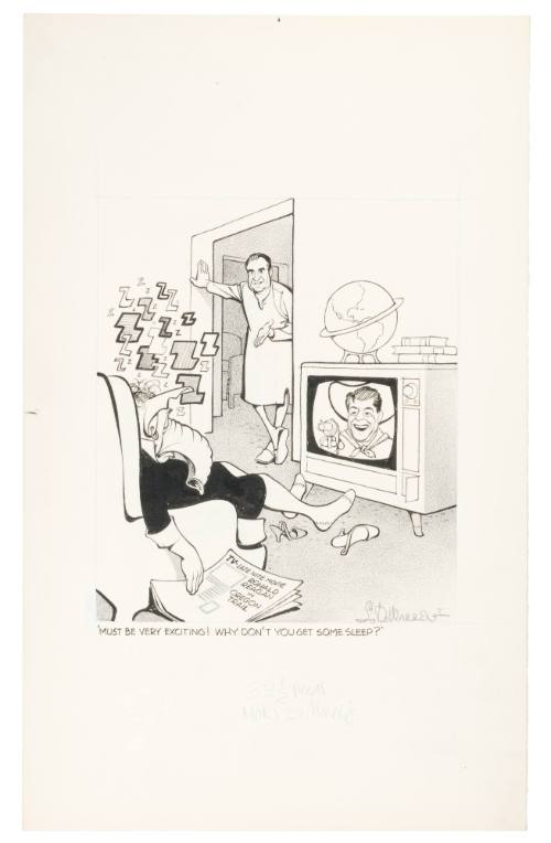 'Must Be Very Exciting! Why Don't You Get Some Sleep?'