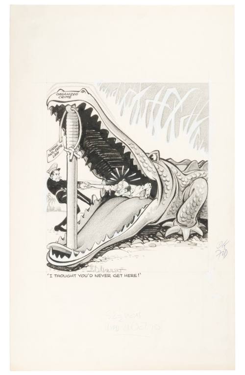 'I Thought You'd Never Get Here!'