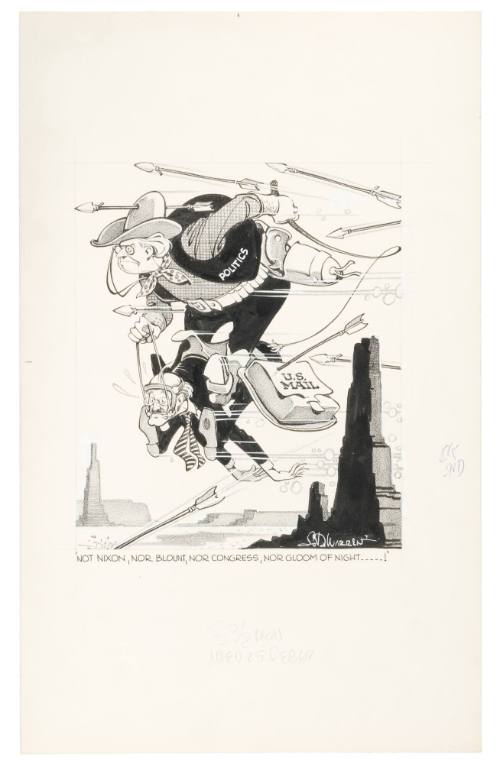 'Not Nixon, Nor Blount, Nor Congress, Nor Gloom of Night...!'