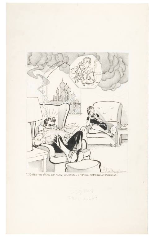 'I'd Better Hang Up Now, Richard _ I Smell Something Burning!'