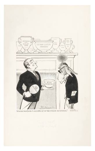 'Genuine China! Won it Last April in the Table Tennis Invitational!'