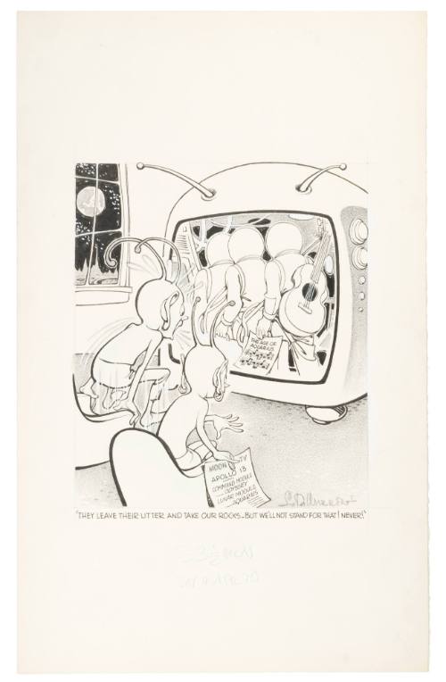 'They Leave Their Litter and Take Our Rocks - But We'll Not Stand for That! Never!'