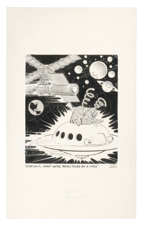 'Step On It, Vero! We're Being Tailed By A UFO!'