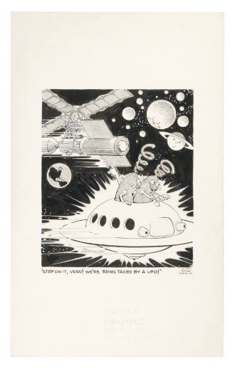 'Step On It, Vero! We're Being Tailed By A UFO!'