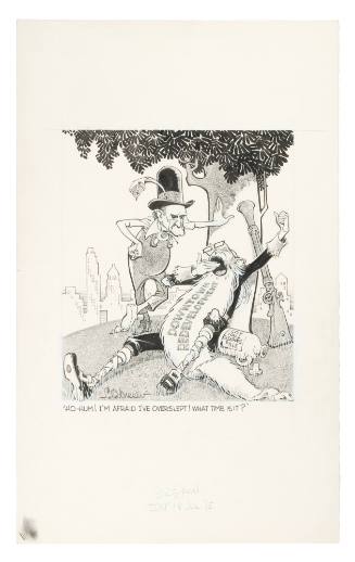 'Ho-Hum! I'm Afraid I've Overslept! What Time Is it?'