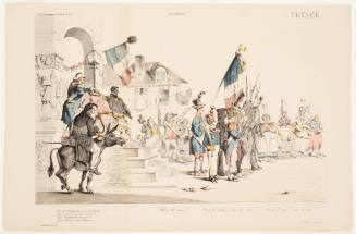 Progress of Immutable Thought Through Eager Crowds (Voyage de la Pensée Immuable a Travers les Populations Empressées)