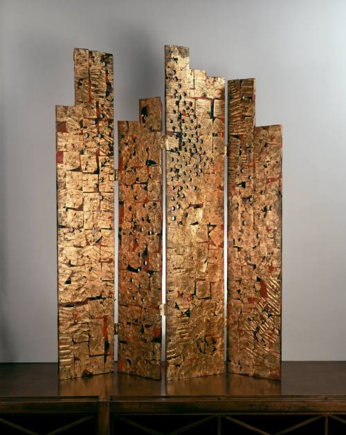 Folding Screen: from the Mountain Lake Screen Tachi Series