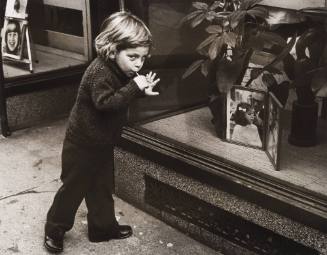 Untitled (Boy and Store Front Window)