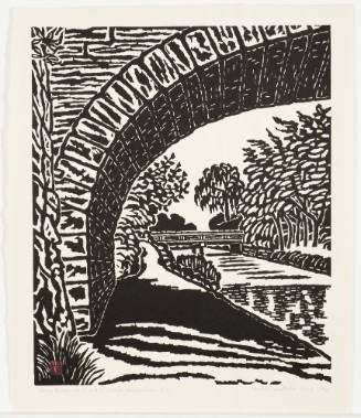 Stone Bridge on C. and O. Canal, Georgetown, DC