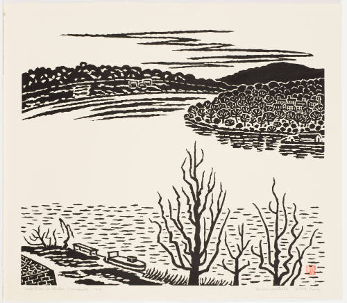 Ohio River in Winter, Cincinnati