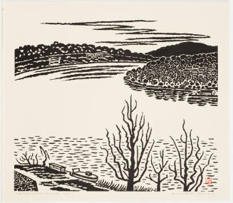 Ohio River in Winter, Cincinnati