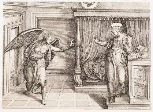 The Annunciation to the Virgin