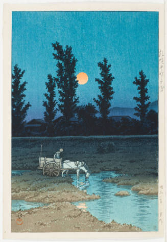 Moon at Nakajima, Sapporo (Sapporo Nakajima)