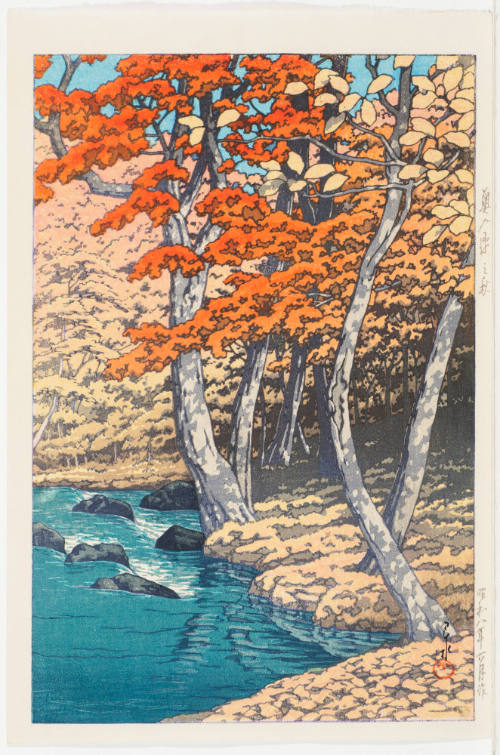 Autumn at Oirase, Towada (Towada Oirase no aki)