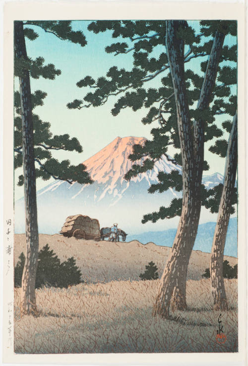 Mt. Fuji from Tago No Ura (Tago no ura no yūbe)