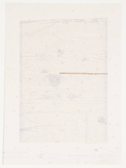 Surface is the Between - Between Vertical and Horizon - Garden Project - Wood, Paper and Rain