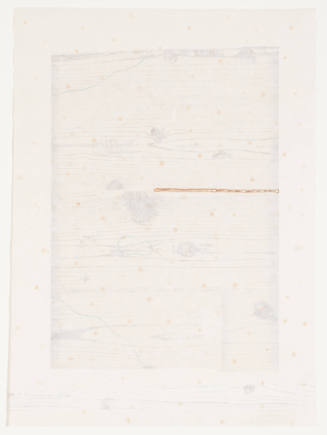 Surface is the Between - Between Vertical and Horizon - Garden Project - Wood, Paper and Rain