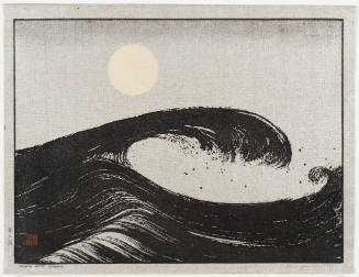 Moon and Wave