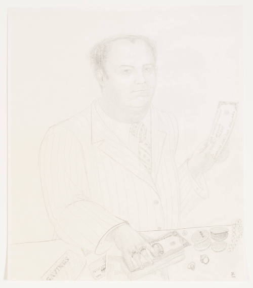 Man with One Hundred Million Dollar Winning Ticket