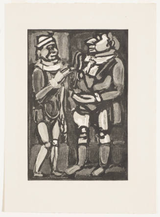 Monsieur Loyal and a Clown