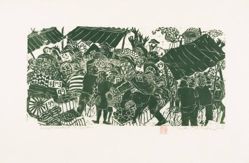 Hay Market in Boston