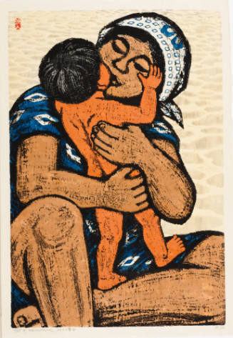 The Holy Mother on the Sand