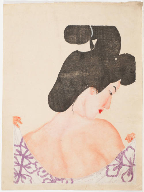 After the Bath from Eight Beauties of Modern Time