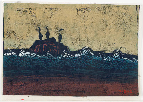 Rocks with Birds