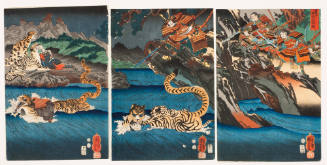 Watōnai and his Men Hunting (Watōnai gunko tōshu no zu)