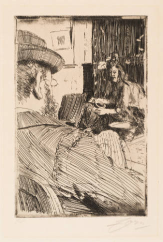 Albert Besnard and His Model