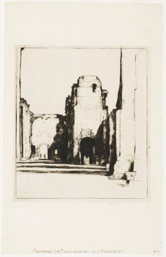 Tepidarium: Thermae of Caracalla