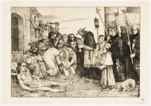 The Plague-Stricken of Rome (Les Pestiférés De Rome)