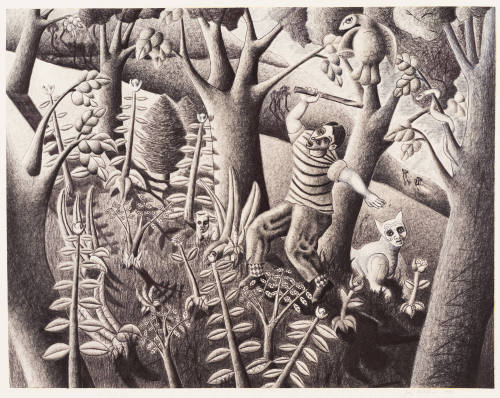 He Would Raise His Stick in Salute to a Formidable Enemy