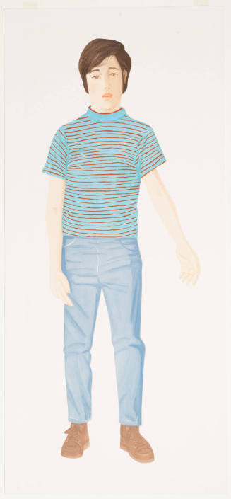 Boy with Striped Shirt