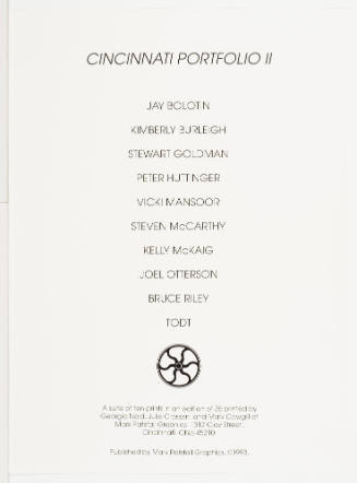 Cincinnati Portfolio II