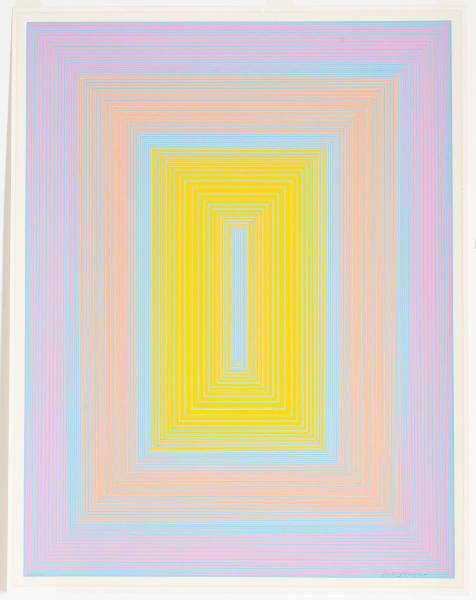 New York State Award Print by Richard Joseph Anuszkiewicz